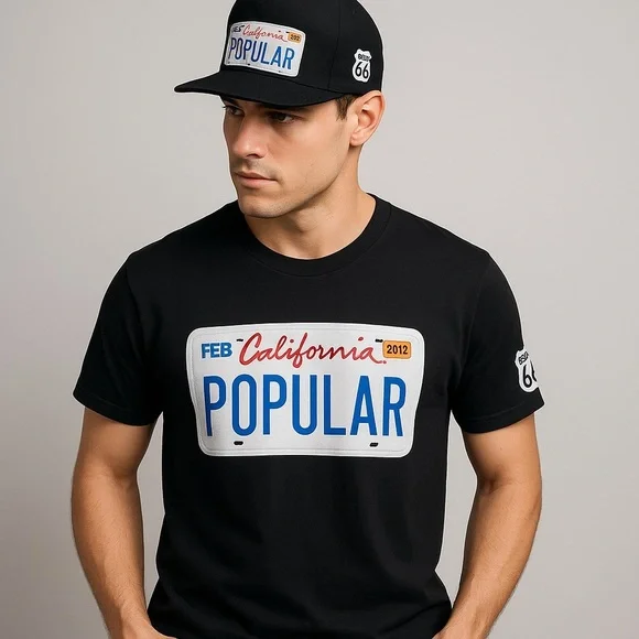 🔥 Popular Demand “California POPULAR” Hat & Tee Set – Size M (Unisex) - Picture 1 of 10